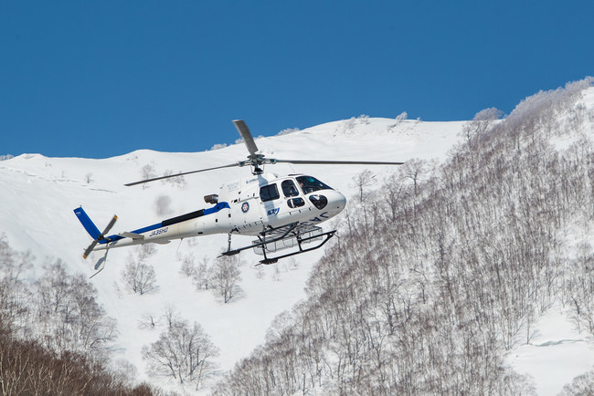 リゾート内にはヘリポートもあり千歳空港からヘリコプター送迎可能
