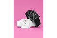 【Swatch】 SWATCH のスクエアシェイプの「BIOCERAMIC WHAT IF?」コレクションにモノクロのブラックとホワイトが登場！　８月１日発売