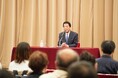 杉良太郎特別防犯対策監が防犯講話「国際電話を止めて、詐欺を止める」