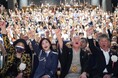 伍代夏子・吉原朝馬 特別防犯支援官　徳島県警「みんとめ！徳島美馬大作戦」にて広報啓発を実施