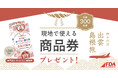 FDA 「静岡→出雲」線ご搭乗で、出雲大社周辺で使えるお買い物券をプレゼント!