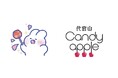 【3店舗限定】Lovely MongMongと代官山Candyappleが初コラボ！ 11/1~11/30 原宿竹下通り店 / 池袋店 / 浅草仲見世店