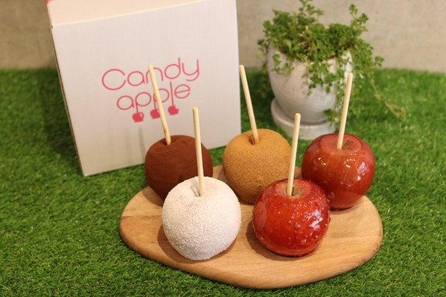 恋つづに出演した代官山で行列のできる りんご飴専門店『Candyapple