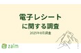 【Zaim調査】導入が広がる「電子レシート」の認知は約4割!「スマホで確認できる」利便性が支持され、利用者の6割超が利用拡大を望む