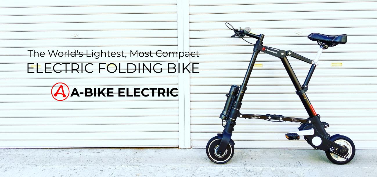 A-bike electric 電動アシスト　折りたたみ　自転車