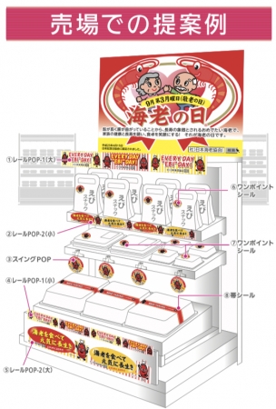 海老の日®商品棚イメージ