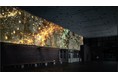 一旗プロデュース「とよたまちなか芸術祭 豊田市民文化会館大壁画プロジェクションマッピング」を開催。横28m×縦4mの綴錦織の大壁画に幻想的なプロジェクションマッピング。