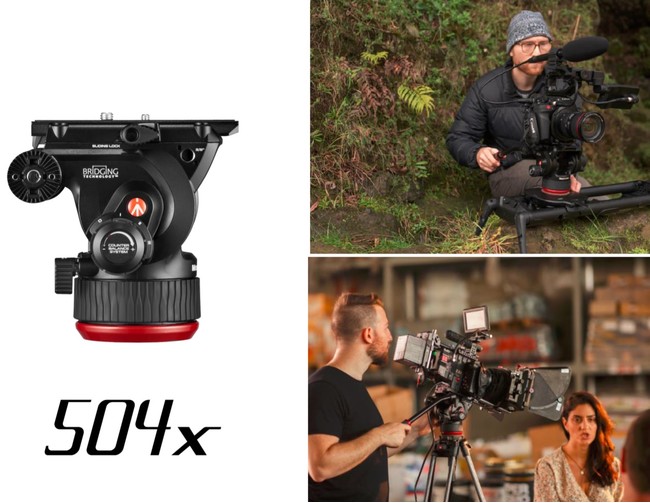 特別大特価】 マンフロット（Manfrotto）504Xビデオ雲台+635FAST