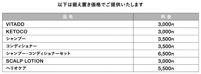 据え置き価格商品一覧