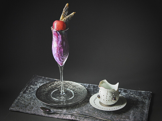 日本酒とアイス