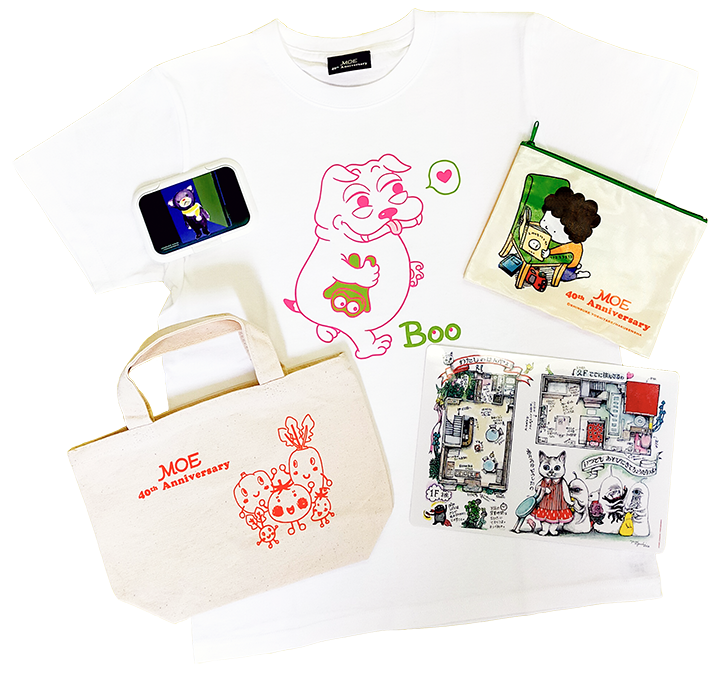 Pop Up Shop Moe絵本雑貨店 が 2月8日 火 から丸善広島三越店で開催 株式会社白泉社のプレスリリース