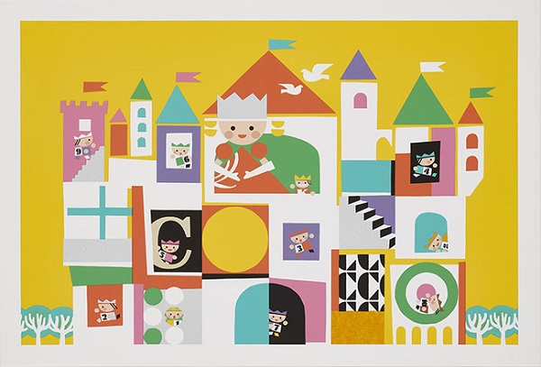 絵/三浦太郎『ちいさなおうさま』偕成社 2010年 絵/三浦太郎『ちいさなおうさま』偕成社 2010年