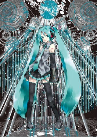 《ART OF MIKU メインビジュアル》 (C)Kosuke Kawamura／(C) CFM