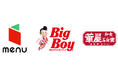 menuにハンバーグ&ステーキレストラン「ビッグボーイ」と和食ファミリーレストラン「華屋与兵衛」が初登場!