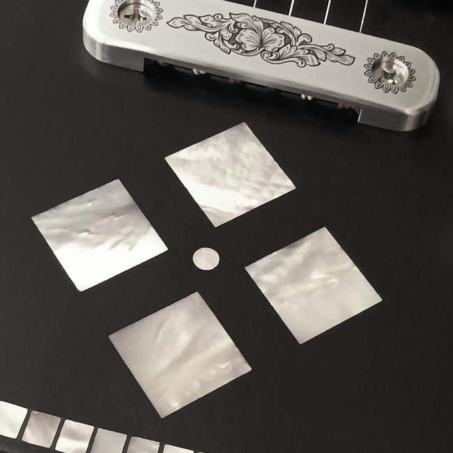 ダイヤモンド・デザインのインレイ ダイヤモンド・デザインのインレイ