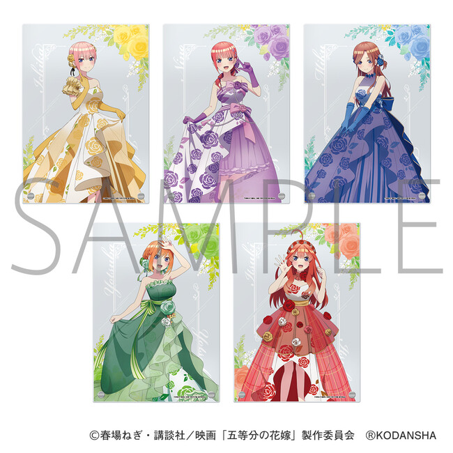A4アクリルパネル (全5種) A4アクリルパネル (全5種)