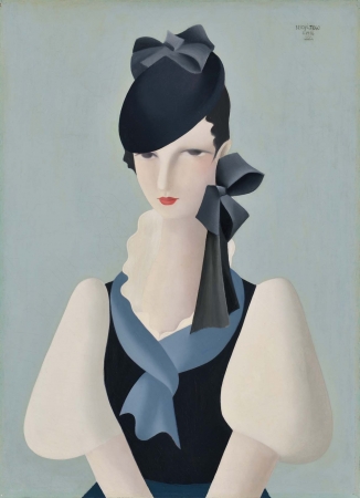 東郷青児《婦人像》1936年 油彩・キャンヴァス 73.3×53.5cm