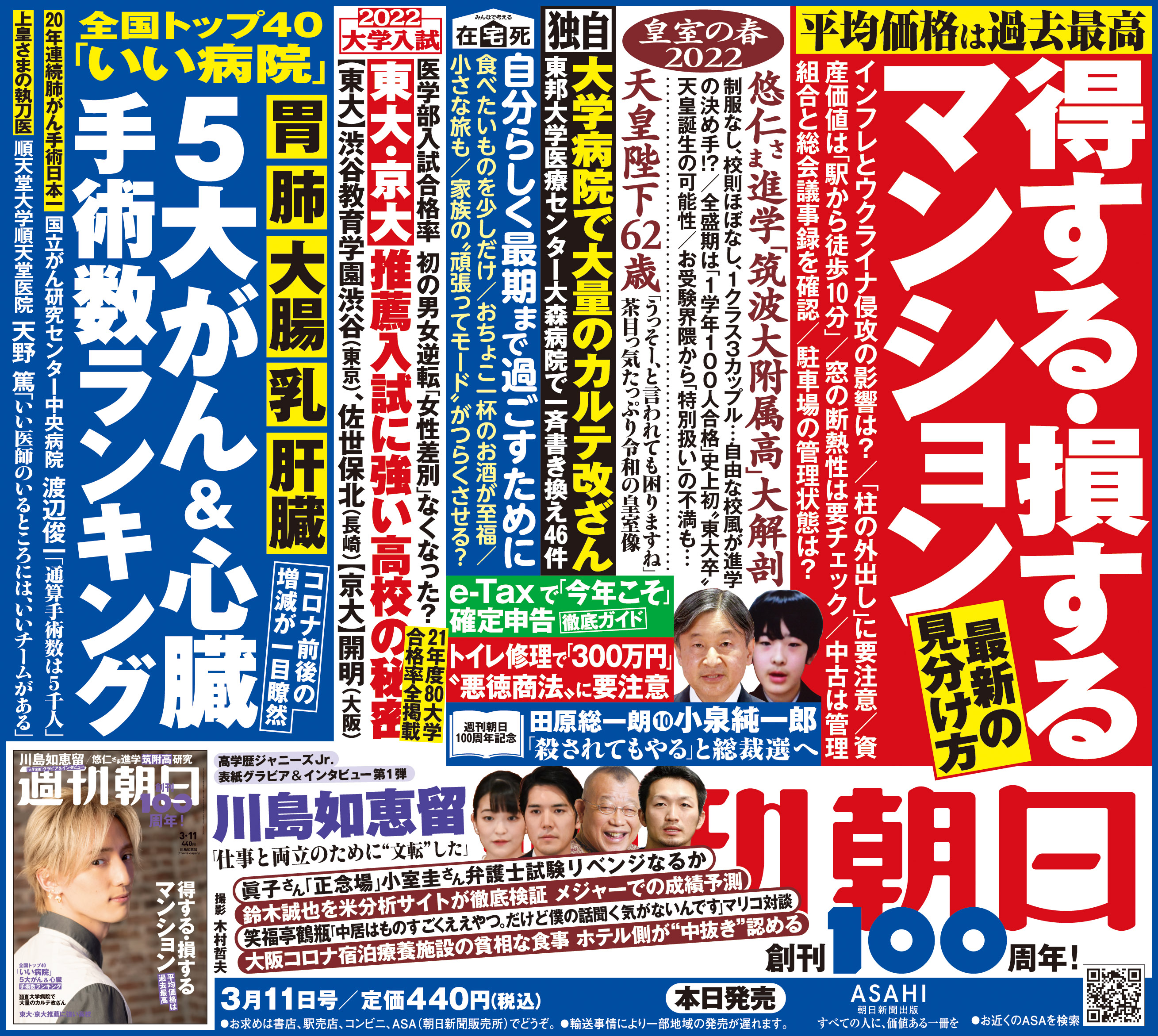 週刊朝日が徹底調査 得するマンション 損するマンション の最新見分け方 株式会社朝日新聞出版のプレスリリース