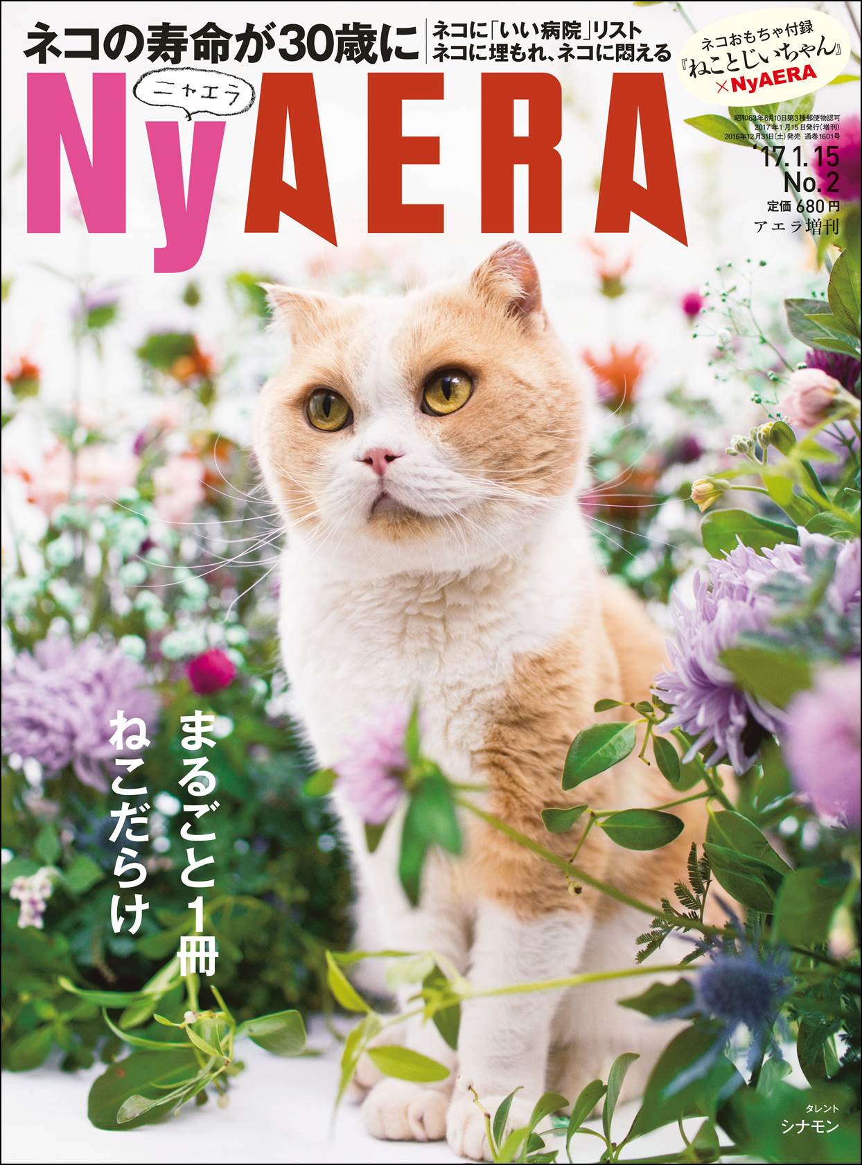 ニャんてこと あの Aera が完全 ネコ化 した Nyaera ニャエラ 発売 株式会社朝日新聞出版のプレスリリース