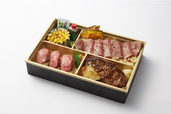 ＜ウエムラ牧場＞ 白老牛ミスジづくし 三種贅沢膳 3,240円 ※各日30折限り