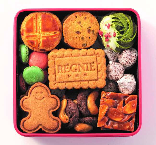 <レニエ リヴゴーシュ> クッキー缶 2,700円 <レニエ リヴゴーシュ> クッキー缶 2,700円