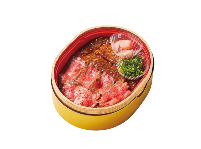 山形県<米沢 琥珀堂>米沢牛ステーキ&カルビ焼肉弁当 2,997円 ※各日50折限り ※当店限定 ※実演 山形県<米沢 琥珀堂>米沢牛ステーキ&カルビ焼肉弁当 2,997円 ※各日50折限り ※当店限定 ※実演