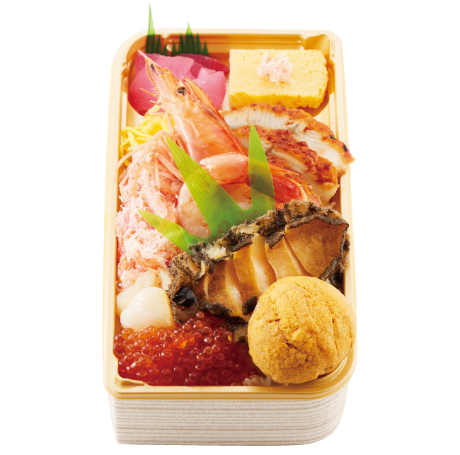 福島県<かに船>かに船宝船弁当 2,484円 ※各日100折限り ※当店限定 ※実演 福島県<かに船>かに船宝船弁当 2,484円 ※各日100折限り ※当店限定 ※実演