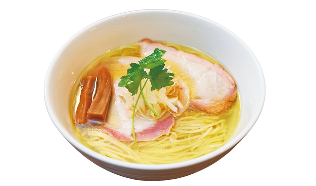 青森県<青森中華そばオールウェイズ>地鶏と豚 あさりとポルチーニ茸の特選塩中華そば(1杯) 1,501円 ※各日150杯限り ※東海地区初出店 ※当店限定 ※イートイン 青森県<青森中華そばオールウェイズ>地鶏と豚 あさりとポルチーニ茸の特選塩中華そば(1杯) 1,501円 ※各日150杯限り ※東海地区初出店 ※当店限定 ※イートイン