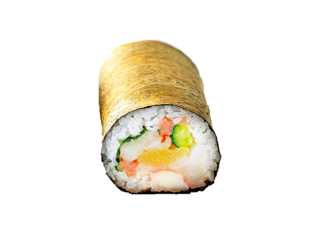 <中島水産> 金箔巻き 9,800円 ※10本限り ※2月3日(金)のみ販売 ■地下2階 生鮮売場 <中島水産> 金箔巻き 9,800円 ※10本限り ※2月3日(金)のみ販売 ■地下2階 生鮮売場