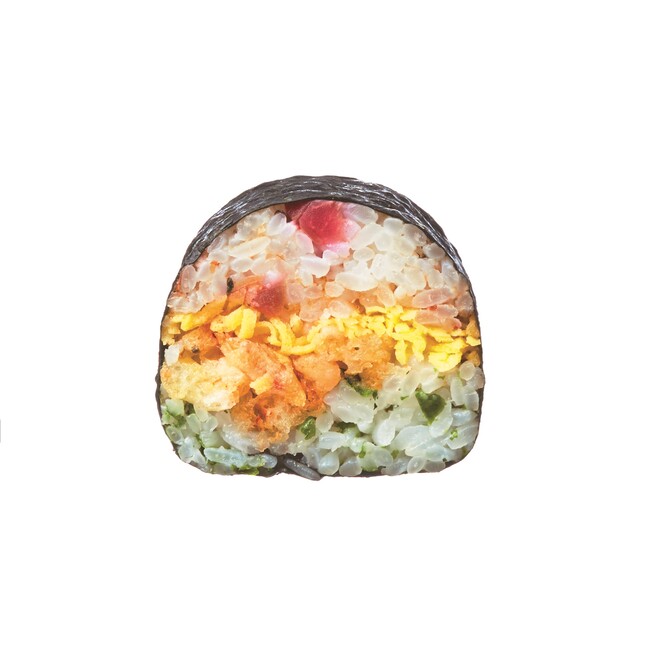<てんとてん> 香ばし桜えびの天巻き 700円 ■地下1階 惣菜売場 ※2月3日(金)のみ販売 <てんとてん> 香ばし桜えびの天巻き 700円 ■地下1階 惣菜売場 ※2月3日(金)のみ販売