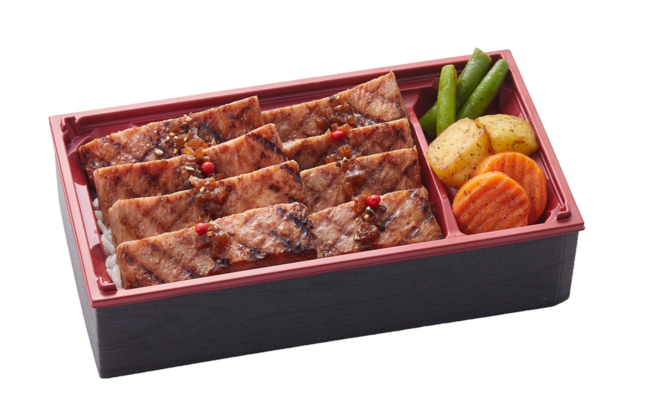 福岡県<はかた明治町精肉店> A5ランク宮崎牛サーロインステーキ弁当3,240円 ※各日30折限り 福岡県<はかた明治町精肉店> A5ランク宮崎牛サーロインステーキ弁当3,240円 ※各日30折限り