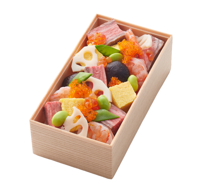 佐賀県<カイロ堂> 佐賀牛肉ちらし弁当 2,916円 ※各日200折限り 佐賀県<カイロ堂> 佐賀牛肉ちらし弁当 2,916円 ※各日200折限り