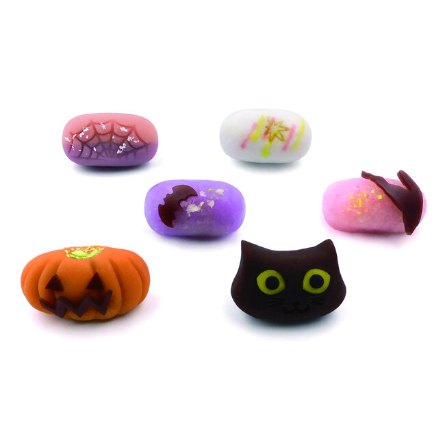 ＜和菓子 結＞ ハロウィンなまささら（6個入） 1,815円 ■地下1階 和菓子売場