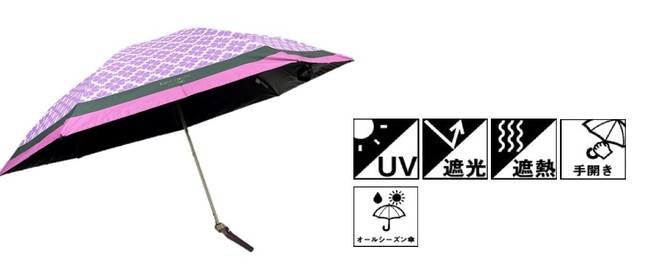 ＜ケイト・スペード ニューヨーク＞ 雨傘（雨晴兼用） 11,000円 ■1階 婦人洋品売場