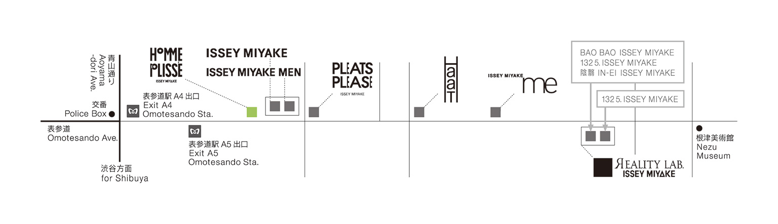 HOMME PLISSÉ ISSEY MIYAKE / AOYAMA 2019年7月20日 (土) オープンの