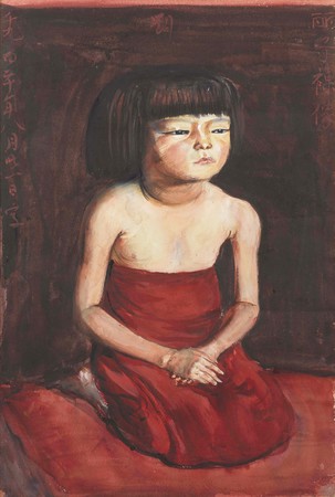 岸田劉生 《麗子裸像》1920（大正9）年