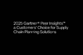 o9ソリューションズ、2025 Gartner® Peer Insights™ サプライチェーン計画ソリューション分野のお客様の声において「カスタマーズチョイス」プロバイダーに選出