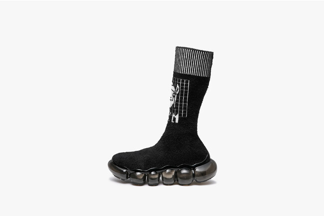 grounds - JEWELRY x BERNHARD WILLHELM gym sock trainer BLACK