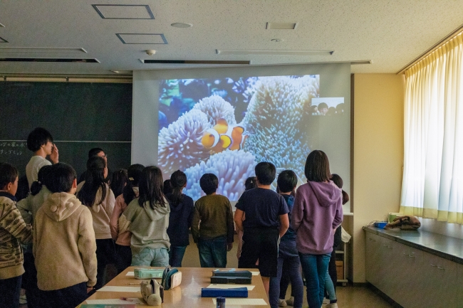 桐朋学園小学校での授業の様子