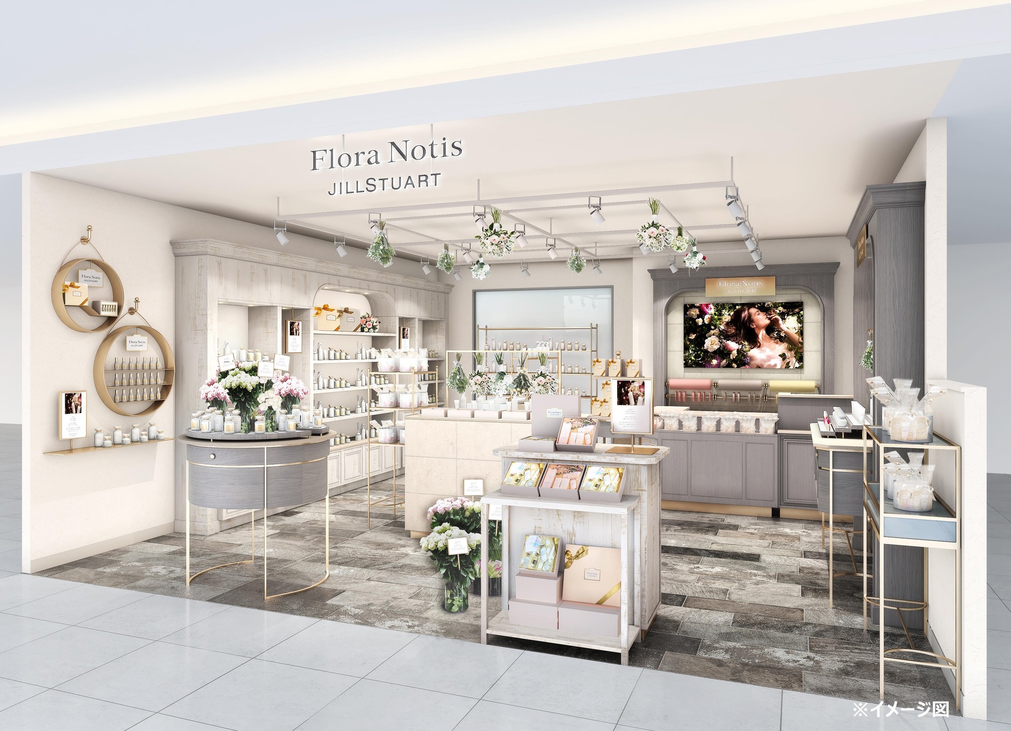 東海エリアに初の店舗 Flora Notis Jill Stuart8月28日 水 ジェイアール名古屋タカシマヤにオープン Flora Notisのプレスリリース