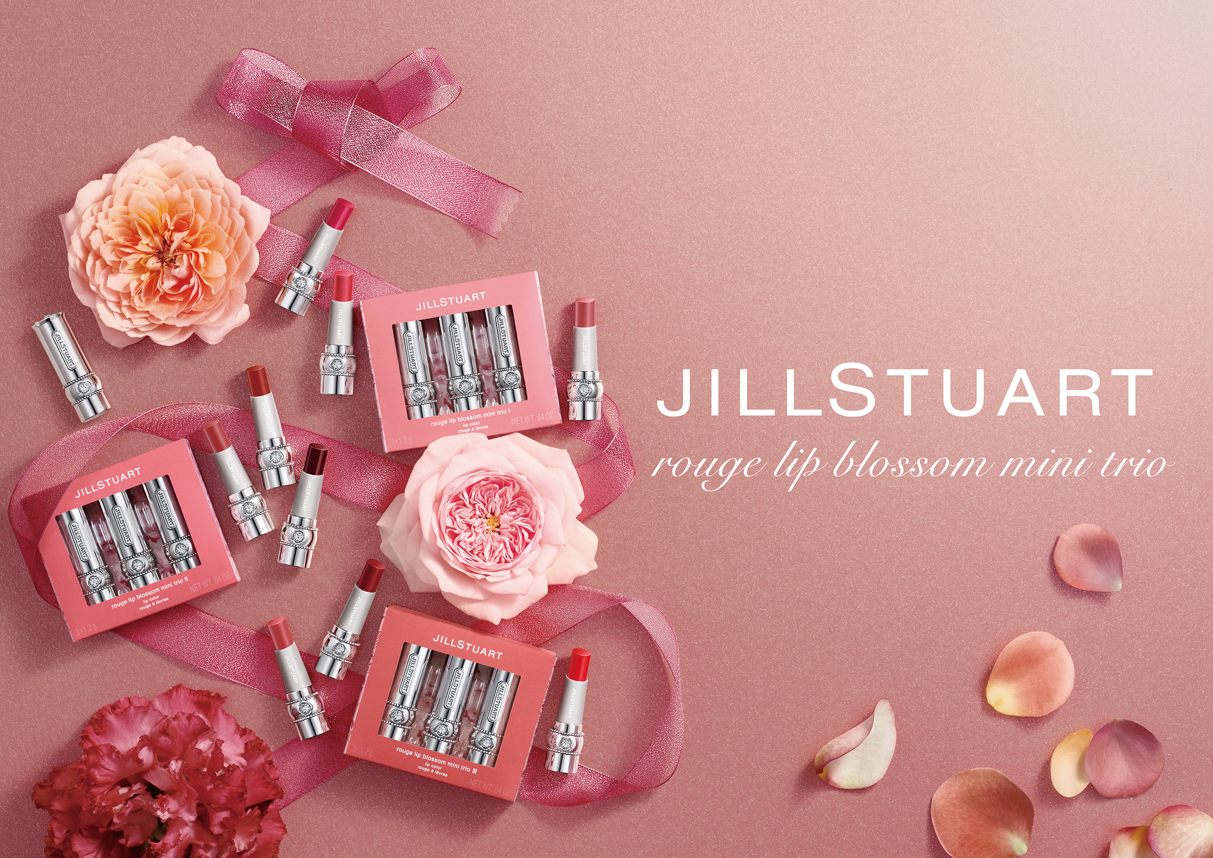 JILLSTUART Beautyから届ける、小さなブーケの贈り物。この冬を可憐に