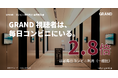 ほぼ毎日コンビニに通う層が一般の2.8倍——GRAND視聴者は『コンビニ常連層』が高密度、食品・飲料の実証13事例で視聴者認知は平均約8割・行動喚起85.7%