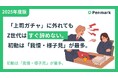 【Z世代若手社員の意識調査】「上司ガチャ」に外れても、Z世代はすぐ辞めない。初動は「我慢・様子見」が最多。
