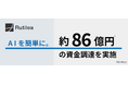 「AIを簡単に。」のRUTILEA シリーズD及びデットファイナンスによる総額約86億円の資金調達について