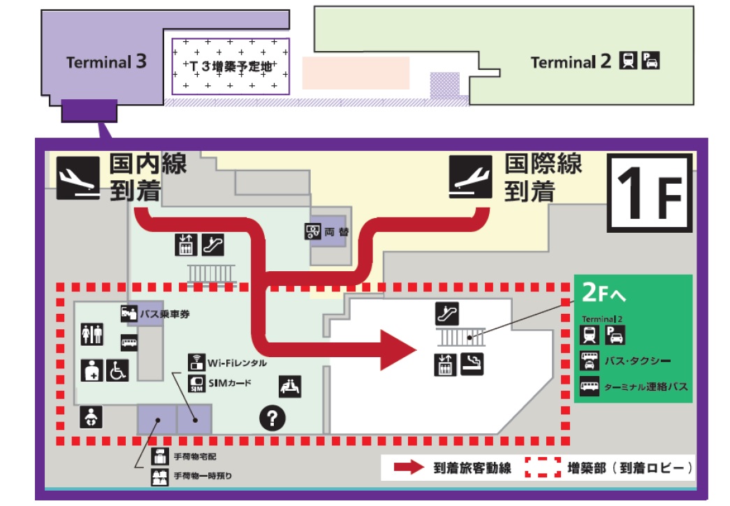 出発ロビーの混雑緩和 第3ターミナルを増築し 1階到着ロビーを9月5日に拡張 成田国際空港株式会社のプレスリリース