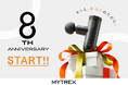 【MYTREX】本日よりブランド創立8周年記念キャンペーン開催！／11月4日（火）〜1月13日（火）
