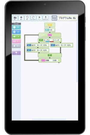 ロボットプログラミングタブレットの製造・提供を開始｜JENESIS株式