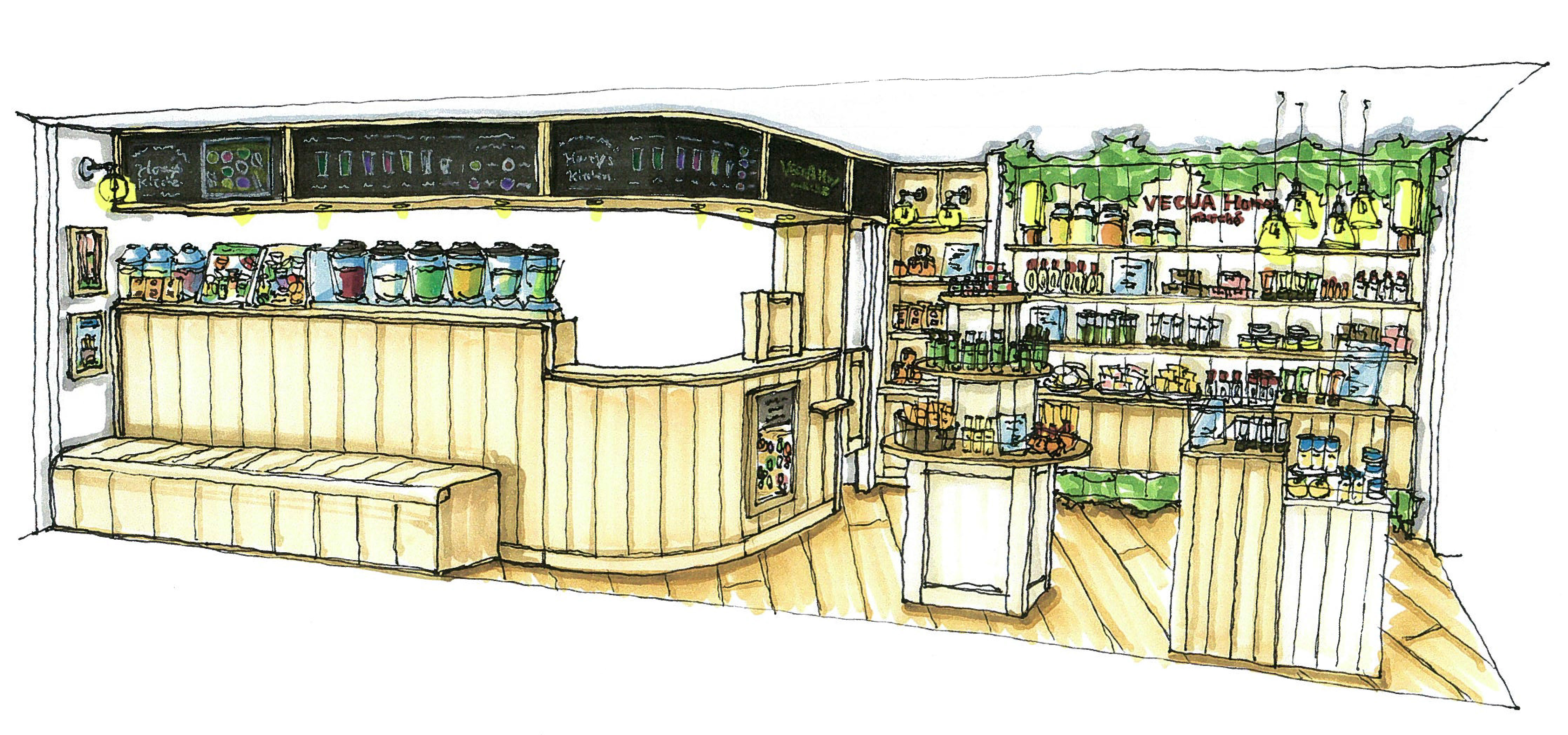 ベキュアハニーマルシェ 大丸京都店10月1日オープン 西日本初のジュースバー併設店舗 株 ライトアップショッピングクラブのプレスリリース