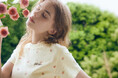【Cath Kidston】新作Tシャツが7月10日（金）発売！「Button Rose」総柄プリントTシャツが初登場！
