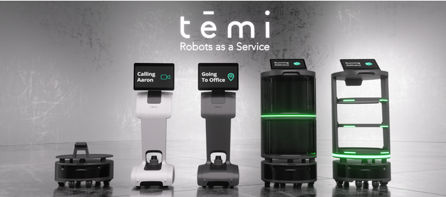 AI自律走行型ロボットtemiのロボットモジュール「temi Platform」の